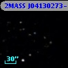 2MASS J04130273-1132416