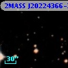 2MASS J20224366-2647383