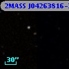 2MASS J04263816-2915303