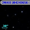 2MASS J04243656-3157307