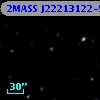 2MASS J22213122-5124154