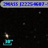 2MASS J22254607-5355251
