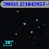 2MASS J21042857-5516398