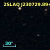 2SLAQ J230729.89+001437.9