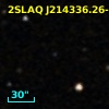 2SLAQ J214336.26-005635.2