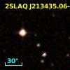 2SLAQ J213435.06-003644.9