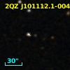 2SLAQ J101112.12-004647.2