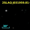 2SLAQ J031959.81-010449.9