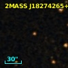 2MASS J18274265+0020383