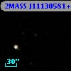 2MASS J11130581+2205407
