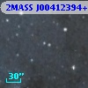 2MASS J00412394+4052487