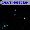 2MASS J00360899+4101233