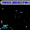 2MASS J00362740+4143333