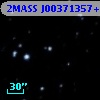 2MASS J00371357+4157481