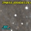 2MASS J00404324+4046255