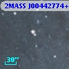 2MASS J00442774+4134053