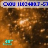 CXOU J102400.7-574535