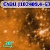 CXOU J102409.4-574502