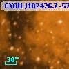 CXOU J102426.7-574558