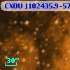 CXOU J102435.9-574448