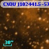 CXOU J102441.5-574657