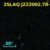 2SLAQ J222002.78-001009.9
