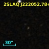 2SLAQ J222052.78+004917.5