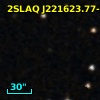 2SLAQ J221623.77-000728.6