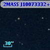 2MASS J10073332+1226195