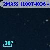 2MASS J10074038+1226271