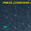 2MASS J10083690+1220113