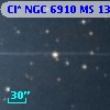 Cl* NGC 6910     MS      13