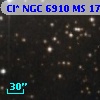 Cl* NGC 6910     MS      17