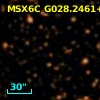 MSX6C G028.2461+00.0134