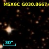 MSX6C G030.8667+00.1141
