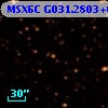 MSX6C G031.2803+00.0615