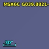 MSX6C G039.8821-00.3457