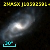 2MASX J10592591+4607252