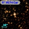 V* V674 Car