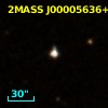 2MASS J00005636+1725296