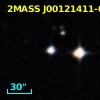 2MASS J00121411-0508116