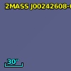 2MASS J00242608-0814209