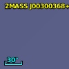 2MASS J00300368+2557032