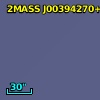 2MASS J00394270+1524435