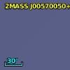 2MASS J00570050+1343256