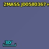 2MASS J00580367+1100414