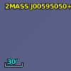 2MASS J00595050+2500033