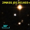 2MASS J01361403+2216476