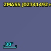 2MASS J02341492+0032362
