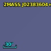 2MASS J02383604+1733450